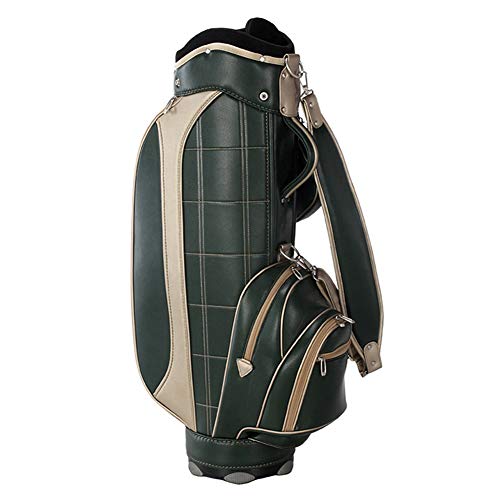 Golfschlägertaschen für Herren, Tasche Golf Sportartikel PU-Stoff Balltasche für Golfplatz von LLMTYO
