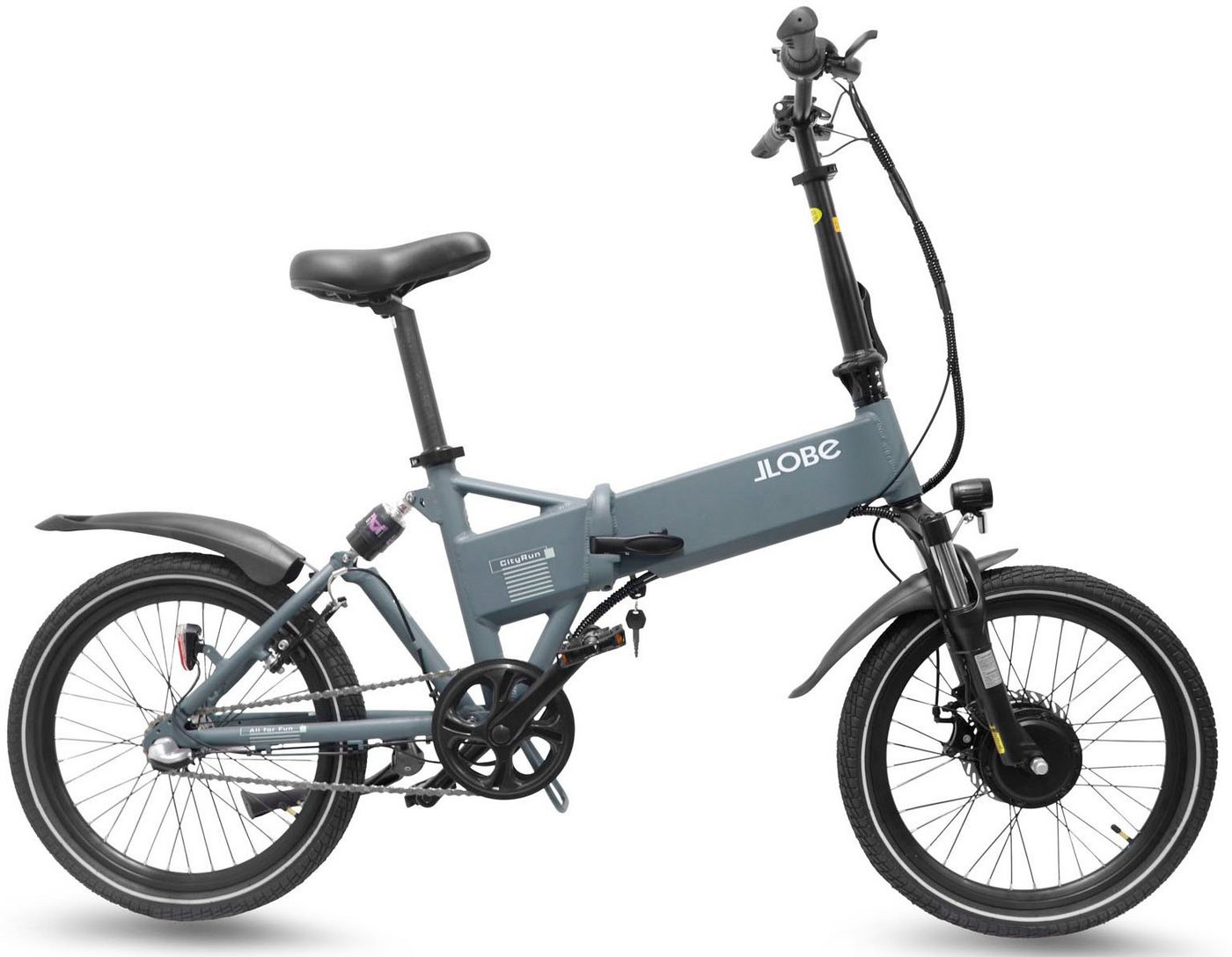 LLobe E-Bike Cityrad CityRun 36V / 10,4Ah, 3 Gang Shimano 3-Gang Shimano Nexus Nabenschaltung Schaltwerk, Nabenschaltung, Frontmotor, 374,4 Wh, Pedelec, Elektrofahrrad für Damen u. Herren LLobe E-Bike Cityrad CityRun 36V / 10,4Ah, 3 Gang Shimano 3-Gang Shimano Nexus Nabenschaltung Schaltwerk, Nabenschaltung, Frontmotor, 374,4 Wh, Pedelec, Elektrofahrrad für Damen u. Herren von LLobe