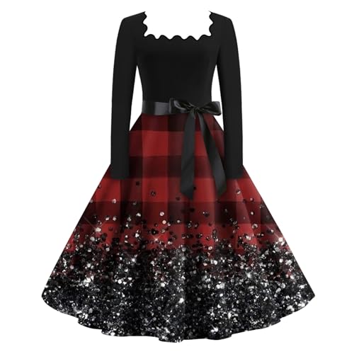 Weihnachtskleid Damen GroßE GrößEn Charleston Kleid 20Er Jahre WeißEs Kleid Halloween GrüNes Kleid Weisses Kleid Halloween Festliche Kleider FüR Hochzeit KarnevalskostüM Charleston Kleid Aben Kleid von LLonGao