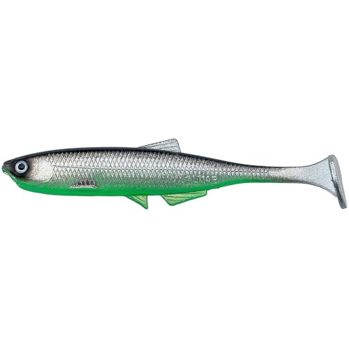 LMAB Bleak Shad 6 cm, 9 cm, 12 cm, 15 cm, 18 cm KÖFI - Gummifisch Angelköder - Gummiköder für: Zander, Barsch, Hecht & Forelle - Zanderköder Hechtköder - Kunstköder (18 cm, Chrome Green) LMAB Bleak Shad 6 cm, 9 cm, 12 cm, 15 cm, 18 cm KÖFI - Gummifisch Angelköder - Gummiköder für: Zander, Barsch, Hecht & Forelle - Zanderköder Hechtköder - Kunstköder (18 cm, Chrome Green) von LMAB