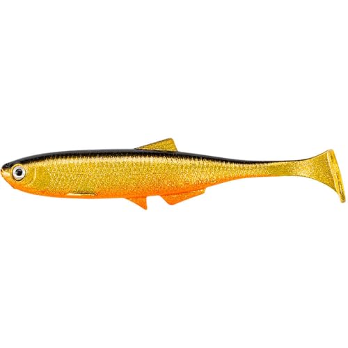 LMAB Bleak Shad 6 cm, 9 cm, 12 cm, 15 cm, 18 cm KÖFI - Gummifisch Angelköder - Gummiköder für: Zander, Barsch, Hecht & Forelle - Zanderköder Hechtköder - Kunstköder (12 cm, Gold Orange) LMAB Bleak Shad 6 cm, 9 cm, 12 cm, 15 cm, 18 cm KÖFI - Gummifisch Angelköder - Gummiköder für: Zander, Barsch, Hecht & Forelle - Zanderköder Hechtköder - Kunstköder (12 cm, Gold Orange) von LMAB