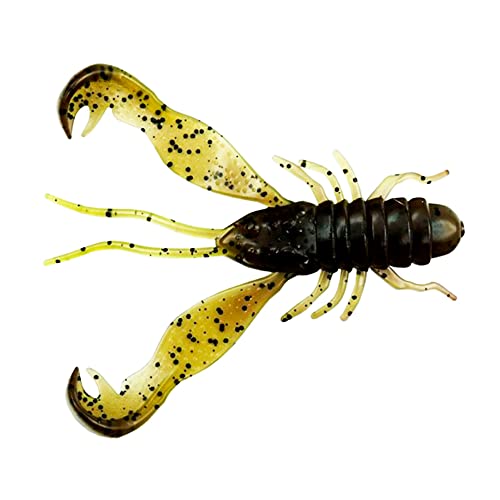 LMAB Finesse Filet Craw 4 cm, 7 cm, 10 cm - Gummiköder Angelköder - Gummi-Krebs für: Zander, Barsch, Hecht & Forelle - Zanderköder Barschköder - Kunstköder Creature Bait LMAB Finesse Filet Craw 4 cm, 7 cm, 10 cm - Gummiköder Angelköder - Gummi-Krebs für: Zander, Barsch, Hecht & Forelle - Zanderköder Barschköder - Kunstköder Creature Bait von LMAB
