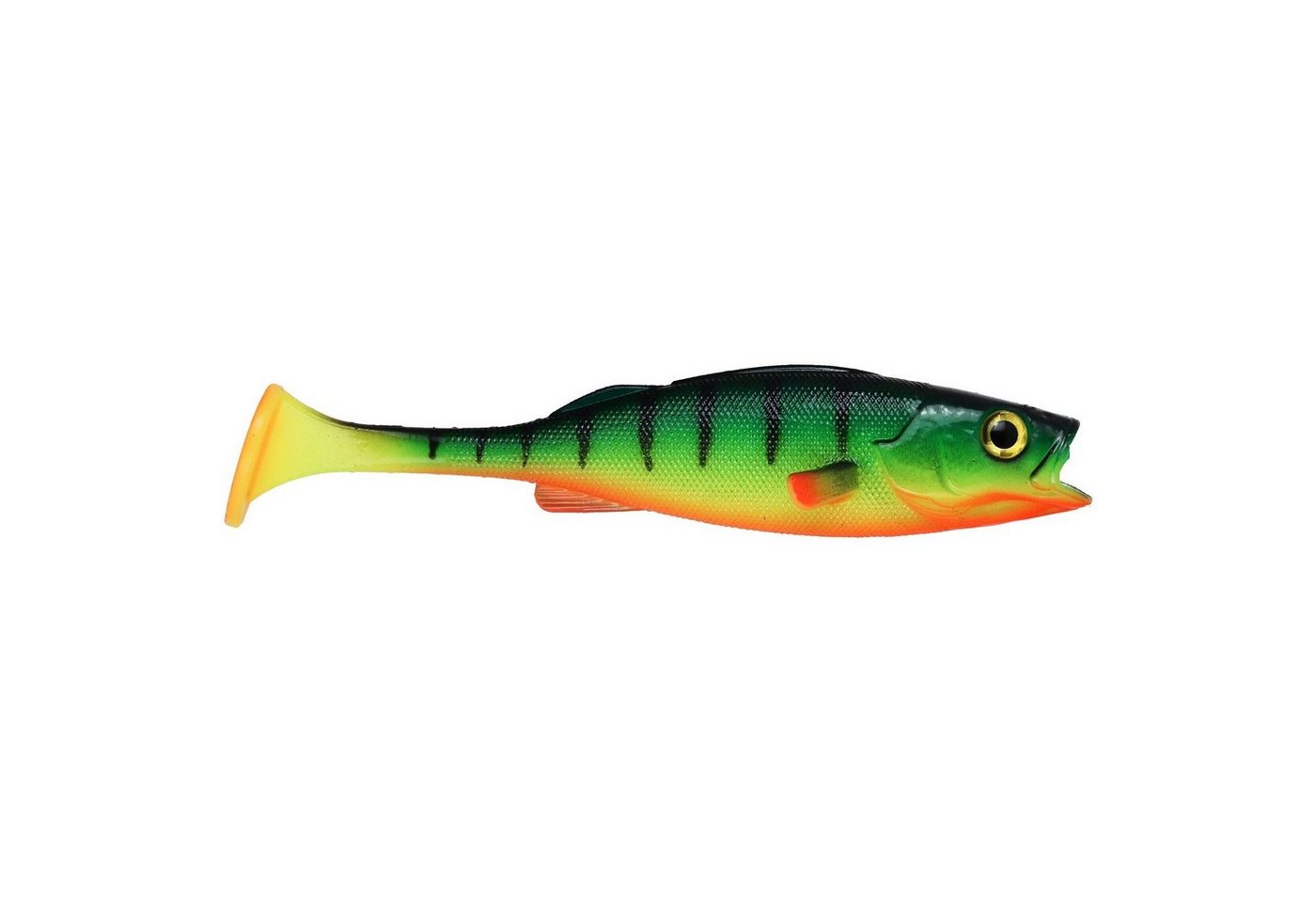 LMAB Kunstköder, LMAB Köfi Barsch 11cm Firetiger Gummifisch von LMAB