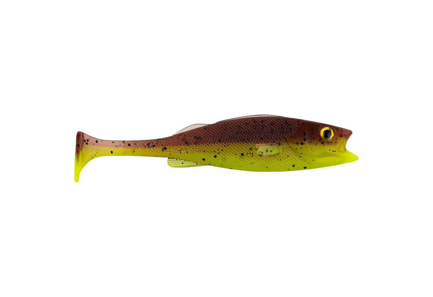 LMAB Kunstköder, LMAB Köfi Perch Shad 18cm Green Pumpkin Chartreuse Big Bait Gummifisch LMAB Kunstköder, LMAB Köfi Perch Shad 18cm Green Pumpkin Chartreuse Big Bait Gummifisch von LMAB
