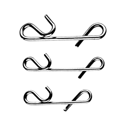 No Knot Verbinder, Knotenlosverbinder Angeln LMAB, Schhnurverbinder für Angel Vorfächer zum Zanderangeln, Barsch-Angeln & Hecht-Angeln Größe L | 23,0 kg No Knot Verbinder, Knotenlosverbinder Angeln LMAB, Schhnurverbinder für Angel Vorfächer zum Zanderangeln, Barsch-Angeln & Hecht-Angeln Größe L | 23,0 kg von LMAB