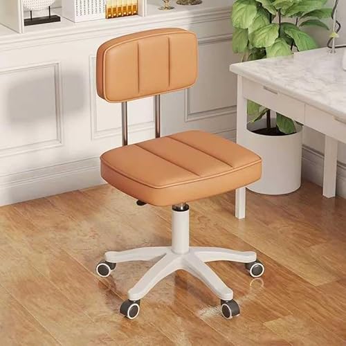 LMHAUSS Computerstuhl, Lazy Chair, Sofastuhl – Hebe- und drehbarer Schlafsaalstuhl mit Bremse, modischer Home-Office-Make-up-Hocker, Beauty-Massage-Spa-Salon-Sattelstuhl Vigorous von LMHAUSS