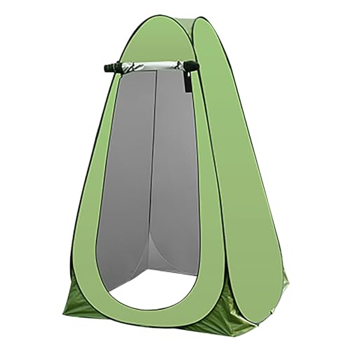 Duschzelt Camping, Pop Up Zelt, Mit Tragbarer Tasche. Schnellstart ohne Installation. Für Camping, Strand, Wandern, Reisen (Color : ArmyGreen, Size : 120cm/47.2in) von LMXRYPD