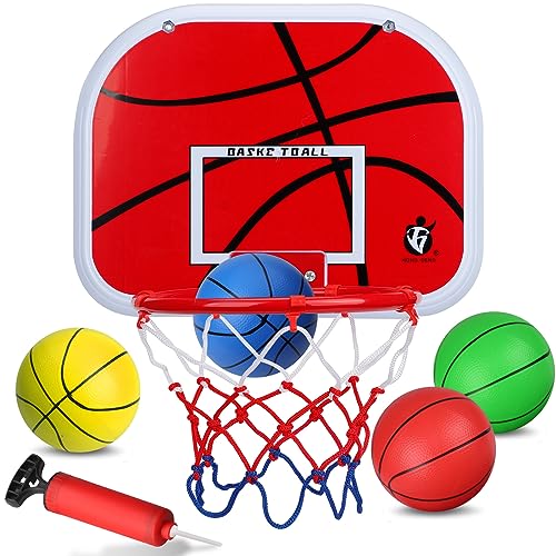Indoor Mini Basketballkorb Basketball Hoop, kleine Bälle über Tür Small Board Hoop Spiel Set für Tür und Wandhalterung, Pool Basketball Reifen mit komplettem Zubehör Basketball Spielzeug Geschenke Indoor Mini Basketballkorb Basketball Hoop, kleine Bälle über Tür Small Board Hoop Spiel Set für Tür und Wandhalterung, Pool Basketball Reifen mit komplettem Zubehör Basketball Spielzeug Geschenke von LNCOJOLM