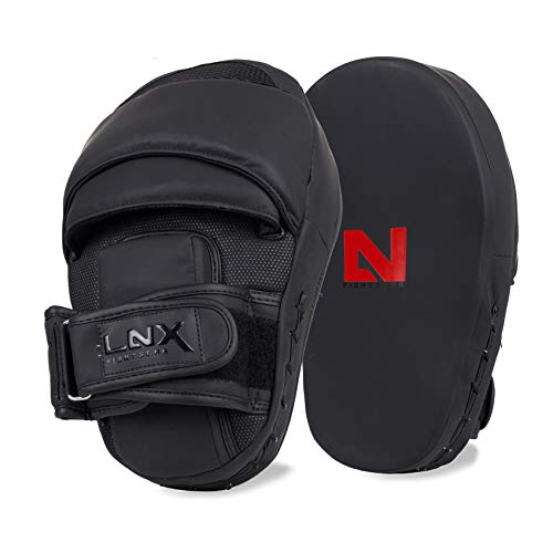 LNX Handpratzen Performance Pro - matt schwarz gekrümmt ideal für professionelles Pratzen Training Boxen Kickboxen Muay Thai MMA usw. LNX Handpratzen Performance Pro - matt schwarz gekrümmt ideal für professionelles Pratzen Training Boxen Kickboxen Muay Thai MMA usw. von LNX