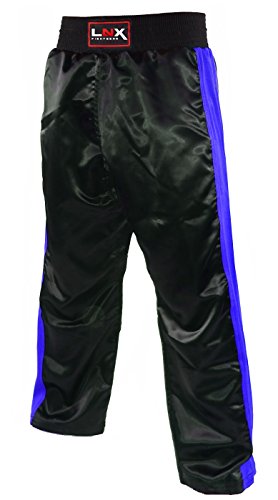 LNX Kickboxhose X-Mesh schwarz/blau (004) S von LNX