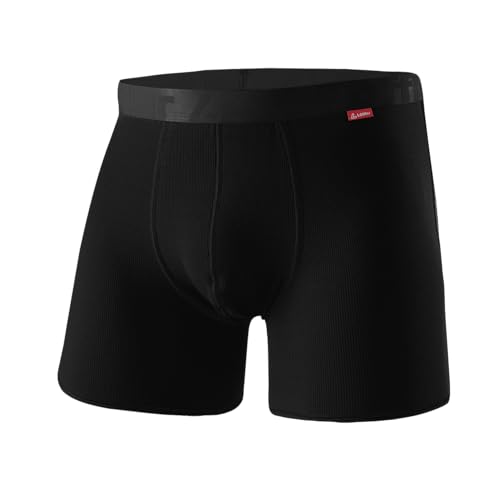 Löffler Herren Hr. Boxershorts Transtex Light Unterhose, Schwarz, 50 EU von Löffler