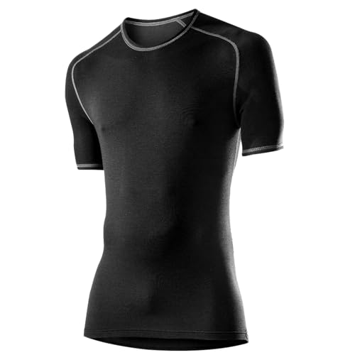 Löffler Herren Unterhemd Shirt Transtex Warm Ka, schwarz, 52 von Löffler