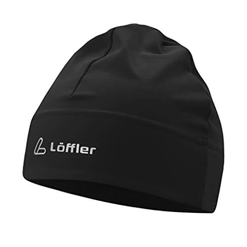 LÖFFLER Unisex Mono Hat Bandana, Schwarz, Einheitsgröße EU von Löffler