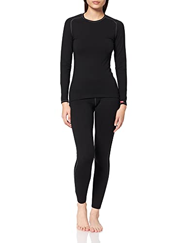 Löffler 10748 Damen Set Lang Transtex Warm, schwarz, 40 von Löffler