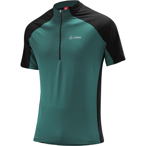 Löffler Herren Alpha 3.0 Half Zip Radtrikot, Pine, M von LÖFFLER