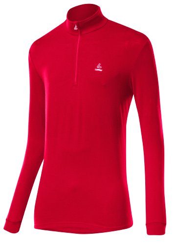 Löffler Herren Pulli Transtex Basic Cf, rot, 54 von Löffler