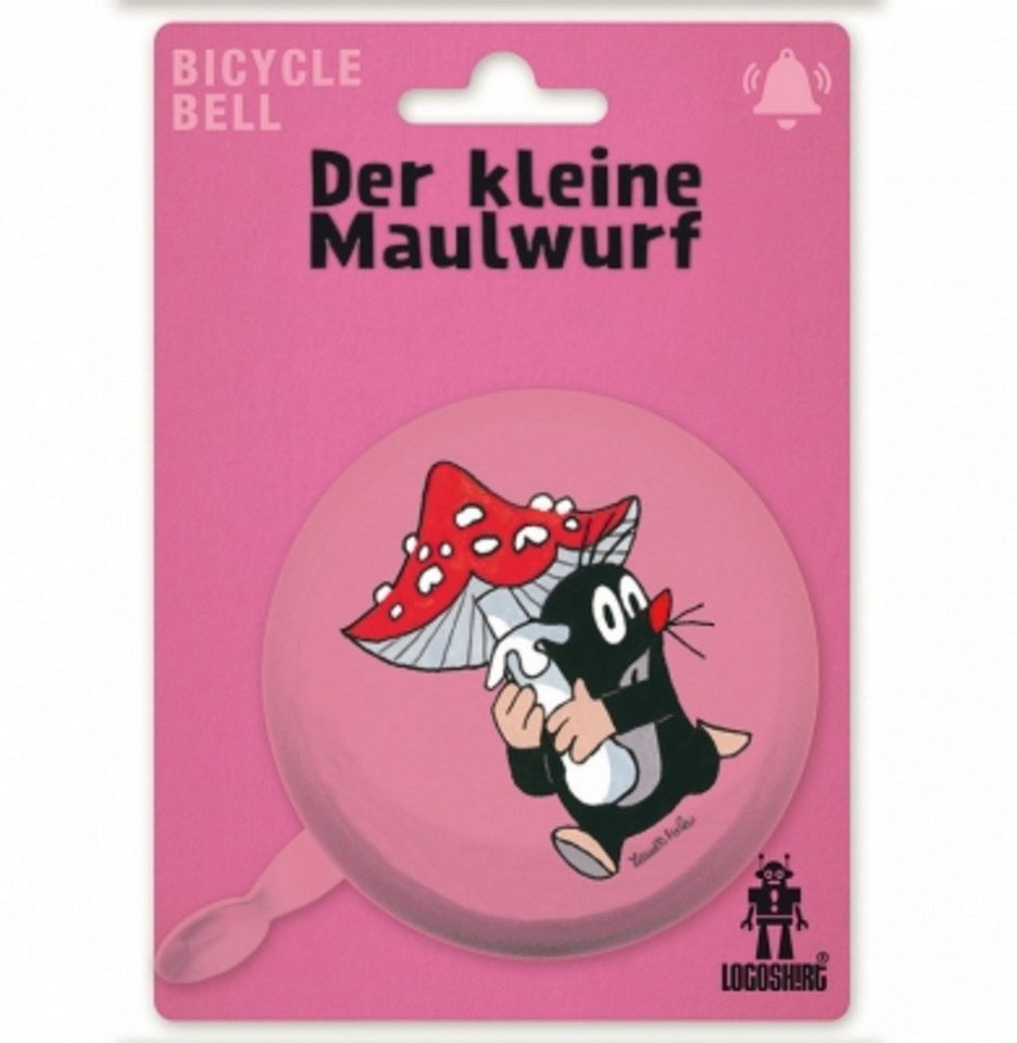 LOGOSHIRT Fahrradklingel Der Kleine Maulwurf mit Pilz: XXL Ø 80mm. Die Kult-Glocke LOGOSHIRT Fahrradklingel Der Kleine Maulwurf mit Pilz: XXL Ø 80mm. Die Kult-Glocke von LOGOSHIRT