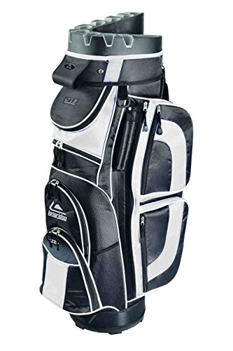 Longridge EZE Kaddy Pro Kart-Tasche - Schwarz/Weiß von Longridge