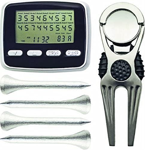 Longridge Golf Scorer P/Fork und T-Shirt Geschenkset – Mehrfarbig Longridge Golf Scorer P/Fork und T-Shirt Geschenkset – Mehrfarbig von Longridge