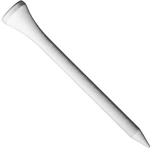Longridge Golf-Tee aus Holz, 69 mm, Weiß (20 Stück) Longridge Golf-Tee aus Holz, 69 mm, Weiß (20 Stück) von Longridge
