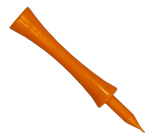 Longridge Golf Tee Kunststoff Schloss Tee 50 mm Orangen von Longridge