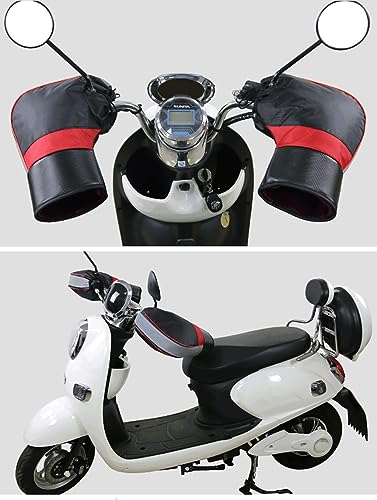 Motorrad Lenkerhandschuhe Roller Scooter Fahrrad Lenkerstulpen Plüschfutter Lenkermuffen Wasserdicht Handwärmer Winddicht Motorradlenker Handschuhe Stulpen Winter Warme Lenker Handschuhe Griffmuffen Motorrad Lenkerhandschuhe Roller Scooter Fahrrad Lenkerstulpen Plüschfutter Lenkermuffen Wasserdicht Handwärmer Winddicht Motorradlenker Handschuhe Stulpen Winter Warme Lenker Handschuhe Griffmuffen von LONTG