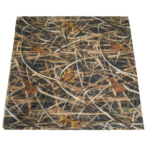 LOOGU Leichtes Stofftuch für Sichtschutz Tarnung Sonnenschutz – Tuch Tarnnetz Abdeckung Burlap für Garten Camping Jagd und vieles mehr – Verschiedene Größen und Designs (1.5mx10m, Grass Camo) von LOOGU