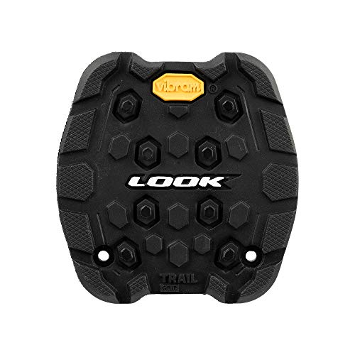 LOOK Cycle - Activ Grip Trail Pad - Kompatibel mit Trail Grip Flat Pedalen - Anti-Rutsch Technologie mit Innovativer Grip Gummi Oberfläche - Außergewöhnliche Griffigkeit - Schwarz LOOK Cycle - Activ Grip Trail Pad - Kompatibel mit Trail Grip Flat Pedalen - Anti-Rutsch Technologie mit Innovativer Grip Gummi Oberfläche - Außergewöhnliche Griffigkeit - Schwarz von LOOK