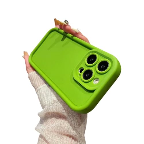 LOPMIU Handyhülle Luxus -süßigkeiten -Farbe Weiches Telefon Hülle Für 1phone 15 14 13 12 11 Pro Max Cover 3pcs-für Das 1phone 11pro Max-grün von LOPMIU