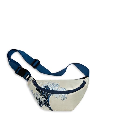 KATSUSHIKA Hokusai Wave Recycled Bumbag KATSUSHIKA Hokusai Wave Recycled Bumbag von LOQI