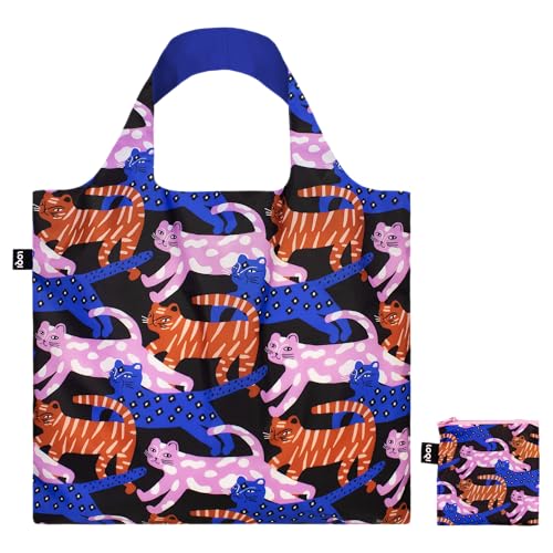 LOQI GLITTER POWER Cats Recycled Bag LOQI GLITTER POWER Cats Recycled Bag von LOQI