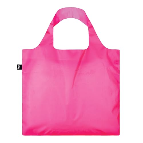 LOQI Recycelte Tasche, Neonrosa, fluoreszierendes Rosa, Neonrosa, zeitgenössisch, Neonrosa, Zeitgenössisch von LOQI