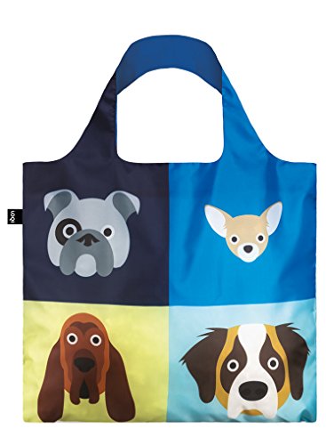 LOQI Artist Stephen Cheetham Dogs Bag Strandtasche, 50 cm, 20 liters, Mehrfarbig (Multicolour) LOQI Artist Stephen Cheetham Dogs Bag Strandtasche, 50 cm, 20 liters, Mehrfarbig (Multicolour) von LOQI