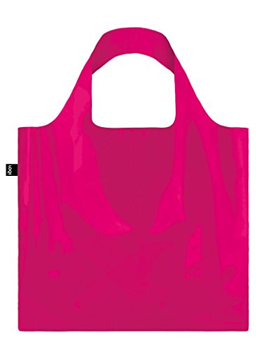 LOQI TRANSPARENT Einkaufs-Reise-Henkeltasche, Pink LOQI TRANSPARENT Einkaufs-Reise-Henkeltasche, Pink von LOQI
