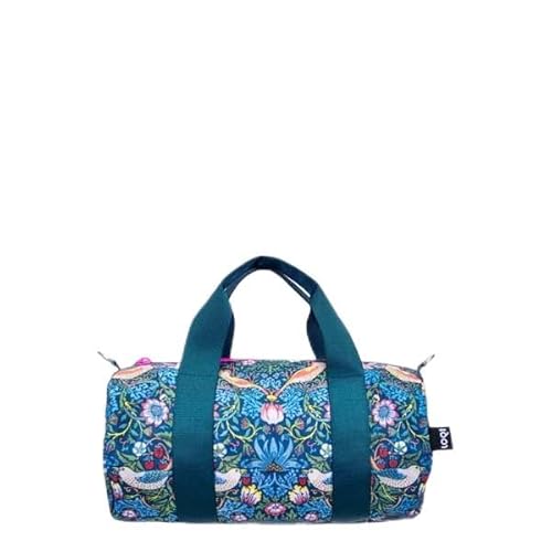 LOQI William Morris Strawberry Thief Neon Recycled Medium Weekender, Blau, Rosa, Blau, Blau, Rosa, Zeitgenössisch LOQI William Morris Strawberry Thief Neon Recycled Medium Weekender, Blau, Rosa, Blau, Blau, Rosa, Zeitgenössisch von LOQI