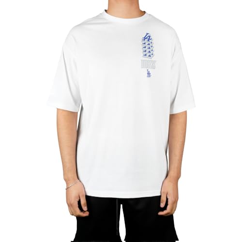 LOS ANGELES DODGERS Unisex Short Slee_los T-Shirt, Weiß, XS EU LOS ANGELES DODGERS Unisex Short Slee_los T-Shirt, Weiß, XS EU von LOS ANGELES DODGERS