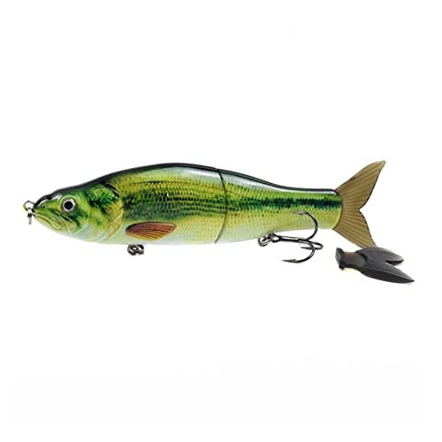 LOUPKC MINGSHAN 16.5cm Glide Shad Swimbait Wobbler Big Game Fishing Köder Slide Köder Sinking schwimmenden Fischen-Köder-Gerät(CC19F-01 FLOAT) von LOUPKC