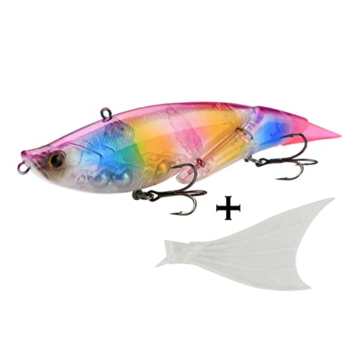 LOUPKC MINGSHAN Gelenkköder 190mm 55g Shad Segelflugzeug Swimbait Angelköder Harte Körper Schwimmende Gelenk Bass Pike Fishing Köder Tackle(J) von LOUPKC