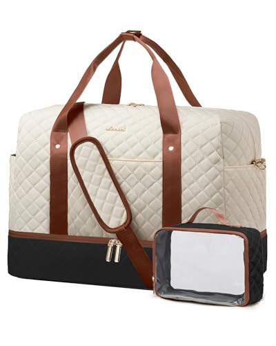 LOVEVOOK Reisetasche Damen, Weekender Sporttasche mit Schuhfach, Travel Bag Handgepäck Tasche für Flugzeug, Kliniktasche Geburt Krankenhaustasche Duffel Bag Swimmtasche für Reise Sport LOVEVOOK Reisetasche Damen, Weekender Sporttasche mit Schuhfach, Travel Bag Handgepäck Tasche für Flugzeug, Kliniktasche Geburt Krankenhaustasche Duffel Bag Swimmtasche für Reise Sport von LOVEVOOK