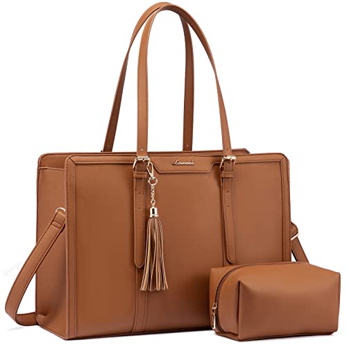 LOVEVOOK Handtasche Damen Laptoptasche 15,6 Zoll Tote Bag Groß Umhängetasche Women Shoulder Crossbody Bag Leder Shopper Tasche Elegante Schultertasche Aktentasche Arbeitstasche Lehrertasche für Büro LOVEVOOK Handtasche Damen Laptoptasche 15,6 Zoll Tote Bag Groß Umhängetasche Women Shoulder Crossbody Bag Leder Shopper Tasche Elegante Schultertasche Aktentasche Arbeitstasche Lehrertasche für Büro von LOVEVOOK