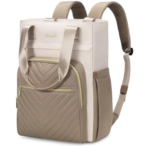 LOVEVOOK Handtasche Rucksack Damen 2 in 1 15.6 Zoll Laptop Backpack Women mit Laptopfach Schulrucksack Mädchen Teenager Casual Daypacks Wasserdicht Cityrucksack für Uni Schule Reise Arbeit LOVEVOOK Handtasche Rucksack Damen 2 in 1 15.6 Zoll Laptop Backpack Women mit Laptopfach Schulrucksack Mädchen Teenager Casual Daypacks Wasserdicht Cityrucksack für Uni Schule Reise Arbeit von LOVEVOOK