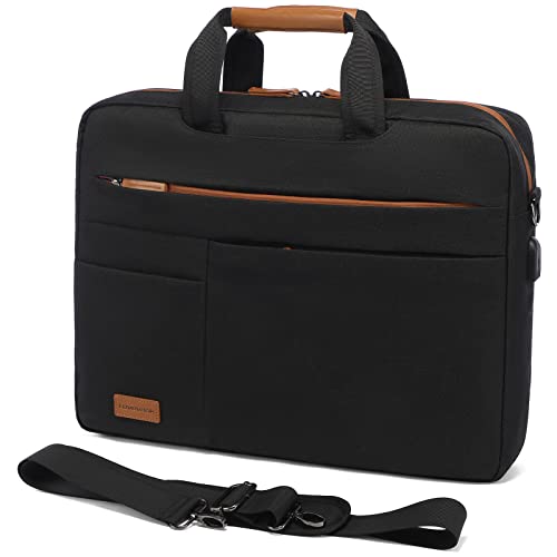 LOVEVOOK Laptoptasche 17 Zoll Herren Wasserdichte Laptop Tasche Aktentasche Notebooktasche für Business/Reisen/Arbeit, Schwarz LOVEVOOK Laptoptasche 17 Zoll Herren Wasserdichte Laptop Tasche Aktentasche Notebooktasche für Business/Reisen/Arbeit, Schwarz von LOVEVOOK