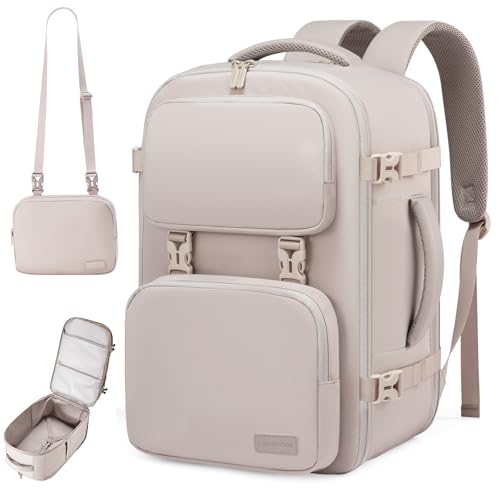 LOVEVOOK Reiserucksack Handgepäck Flugzeug 17.3 Zoll Laptop Rucksack Damen Herren Groß Travel Backpack Women Wasserdicht 40L Carry On Cabin Luggage Bag Weekender Duffle Bag für Urlaub Business LOVEVOOK Reiserucksack Handgepäck Flugzeug 17.3 Zoll Laptop Rucksack Damen Herren Groß Travel Backpack Women Wasserdicht 40L Carry On Cabin Luggage Bag Weekender Duffle Bag für Urlaub Business von LOVEVOOK