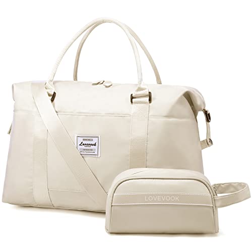 LOVEVOOK Reisetasche Damen Sporttasche Handgepäck Tasche Weekender Bag Schwimmtasche Wasserdicht Travel Bag Duffle Bag Fitnesstasche Frauen Kliniktasche für Reise Gym Flugzeug LOVEVOOK Reisetasche Damen Sporttasche Handgepäck Tasche Weekender Bag Schwimmtasche Wasserdicht Travel Bag Duffle Bag Fitnesstasche Frauen Kliniktasche für Reise Gym Flugzeug von LOVEVOOK