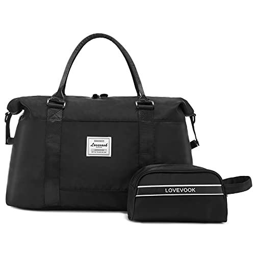 LOVEVOOK Reisetasche Damen Sporttasche Handgepäck Tasche Weekender Bag Schwimmtasche Wasserdicht Travel Bag Duffle Bag Fitnesstasche Frauen Kliniktasche für Reise Gym Flugzeug LOVEVOOK Reisetasche Damen Sporttasche Handgepäck Tasche Weekender Bag Schwimmtasche Wasserdicht Travel Bag Duffle Bag Fitnesstasche Frauen Kliniktasche für Reise Gym Flugzeug von LOVEVOOK