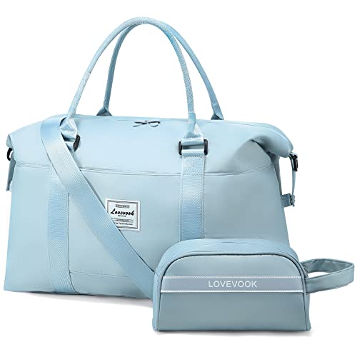 LOVEVOOK Reisetasche Damen Sporttasche Handgepäck Tasche Weekender Schwimmtasche Wasserdicht Travel Duffle Bag Fitnesstasche Frauen Kliniktasche für Reise Gym Flugzeug LOVEVOOK Reisetasche Damen Sporttasche Handgepäck Tasche Weekender Schwimmtasche Wasserdicht Travel Duffle Bag Fitnesstasche Frauen Kliniktasche für Reise Gym Flugzeug von LOVEVOOK