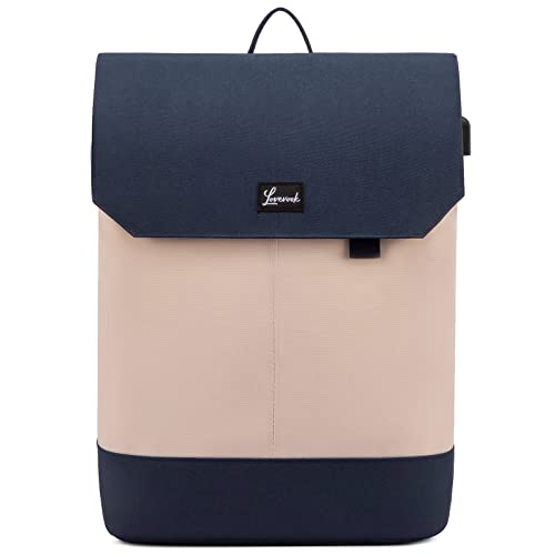 LOVEVOOK Rucksack Damen, 15,6 Zoll Laptop Schulrucksack Mädchen Teenager mit USB Ladeanschluss & Laptopfach, Wasserdichter Schultasche Daypack für Schule Uni Reise Arbeit, Rosa Dunkelblau LOVEVOOK Rucksack Damen, 15,6 Zoll Laptop Schulrucksack Mädchen Teenager mit USB Ladeanschluss & Laptopfach, Wasserdichter Schultasche Daypack für Schule Uni Reise Arbeit, Rosa Dunkelblau von LOVEVOOK