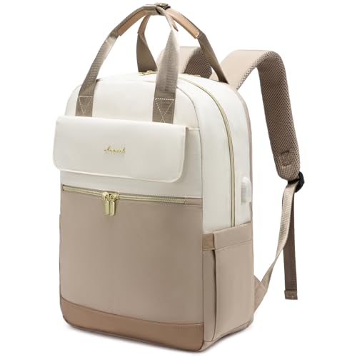 LOVEVOOK Rucksack Damen Groß, 17 Zoll Laptop Schulrucksack Teenager mit Laptopfach, Elegant Reiserucksack Arbeitstasche Lehrertasche, Wasserdicht Handgepäck Damen Rucksack Modern für Büro Uni Reise LOVEVOOK Rucksack Damen Groß, 17 Zoll Laptop Schulrucksack Teenager mit Laptopfach, Elegant Reiserucksack Arbeitstasche Lehrertasche, Wasserdicht Handgepäck Damen Rucksack Modern für Büro Uni Reise von LOVEVOOK