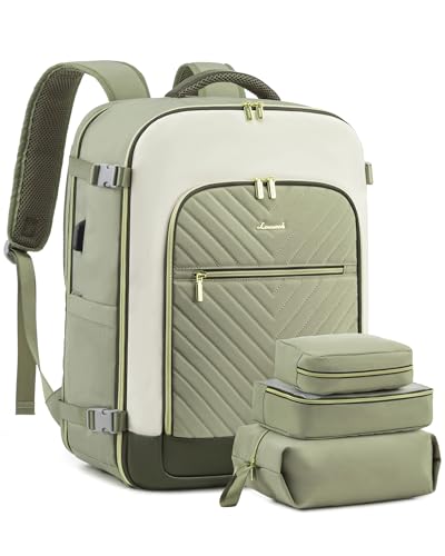 LOVEVOOK Rucksack Damen Groß Handgepäck Tasche für flugzeug 17.3 zoll Laptop Reiserucksack Wasserdicht Travel Backpack Women Weekender Carry On Duffle Bag Cabin Luggage Set für Easyjet Ryanair LOVEVOOK Rucksack Damen Groß Handgepäck Tasche für flugzeug 17.3 zoll Laptop Reiserucksack Wasserdicht Travel Backpack Women Weekender Carry On Duffle Bag Cabin Luggage Set für Easyjet Ryanair von LOVEVOOK