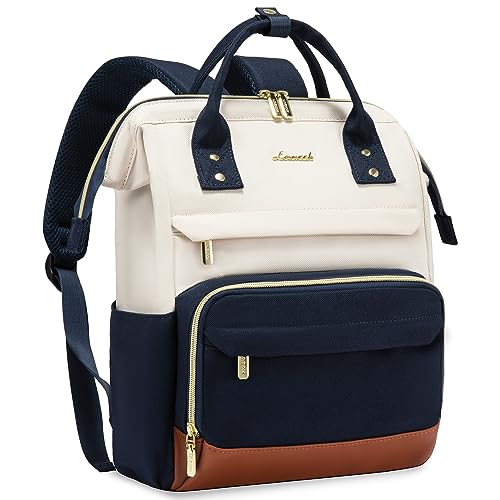 LOVEVOOK Rucksack Damen Klein, Rucksackhandtaschen Elegant, Wasserdicht Cityrucksack Rucksacktache 2 in 1, Schulrucksack Backpack Tagesrucksack für Freizeit Schule Reisen Arbeit von LOVEVOOK